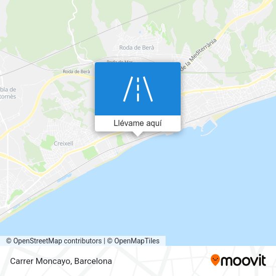 Mapa Carrer Moncayo