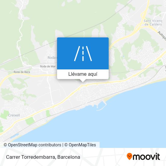 Mapa Carrer Torredembarra