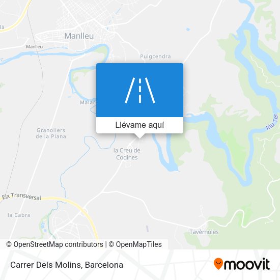 Mapa Carrer Dels Molins