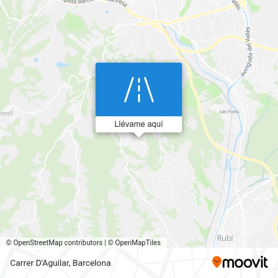 Mapa Carrer D'Aguilar