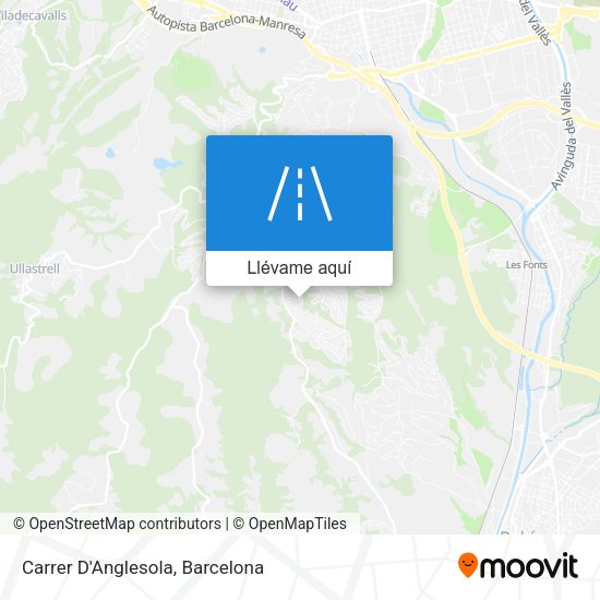 Mapa Carrer D'Anglesola