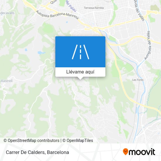Mapa Carrer De Calders