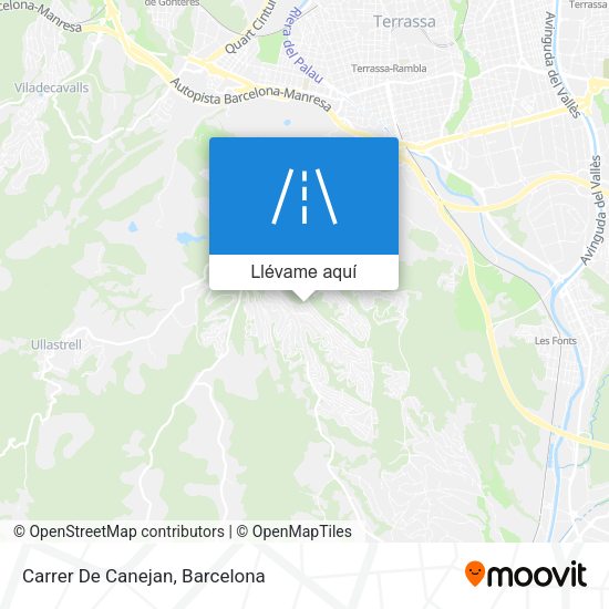 Mapa Carrer De Canejan