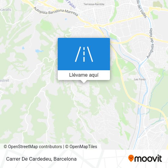 Mapa Carrer De Cardedeu