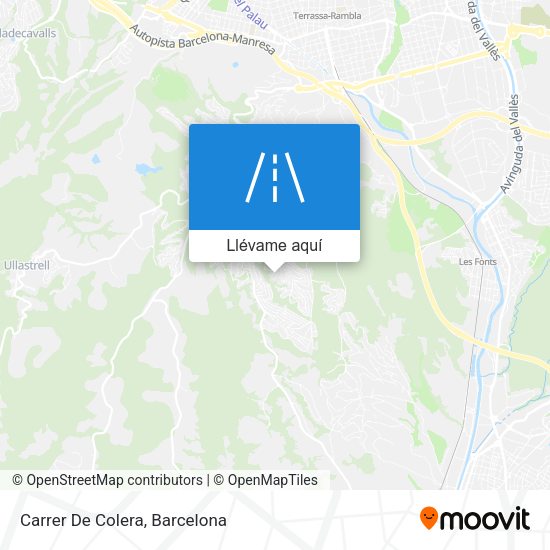 Mapa Carrer De Colera