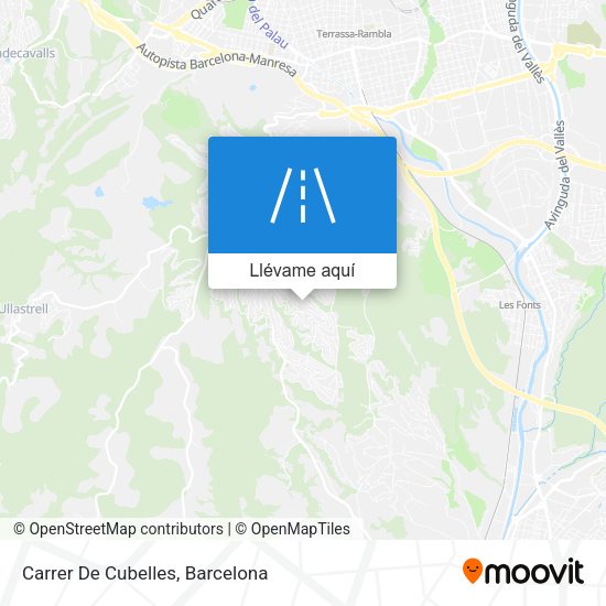 Mapa Carrer De Cubelles