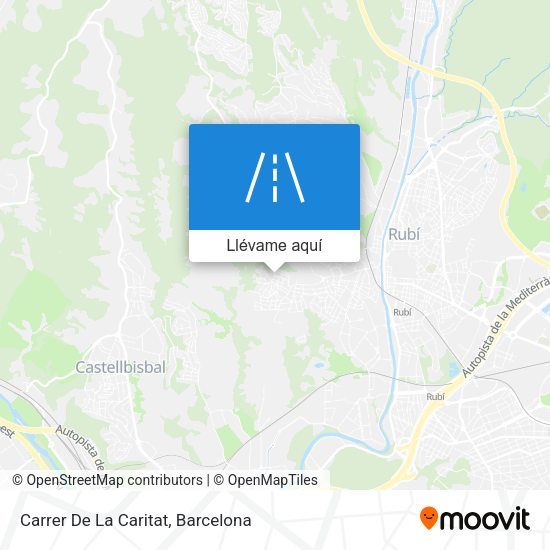 Mapa Carrer De La Caritat