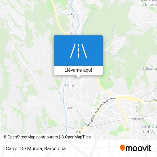 Mapa Carrer De Murcia