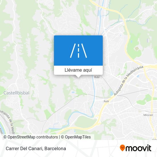 Mapa Carrer Del Canari