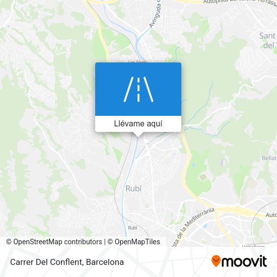 Mapa Carrer Del Conflent