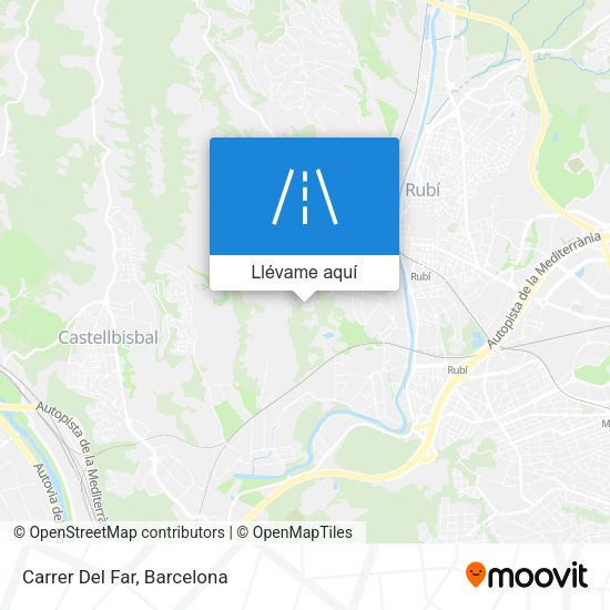 Mapa Carrer Del Far