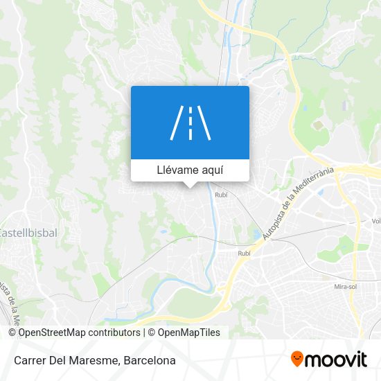 Mapa Carrer Del Maresme