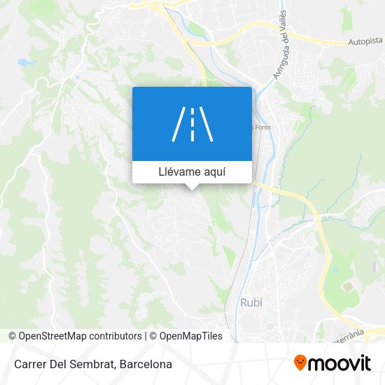 Mapa Carrer Del Sembrat