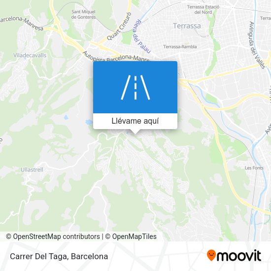 Mapa Carrer Del Taga
