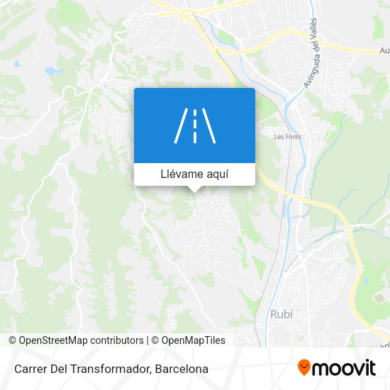 Mapa Carrer Del Transformador