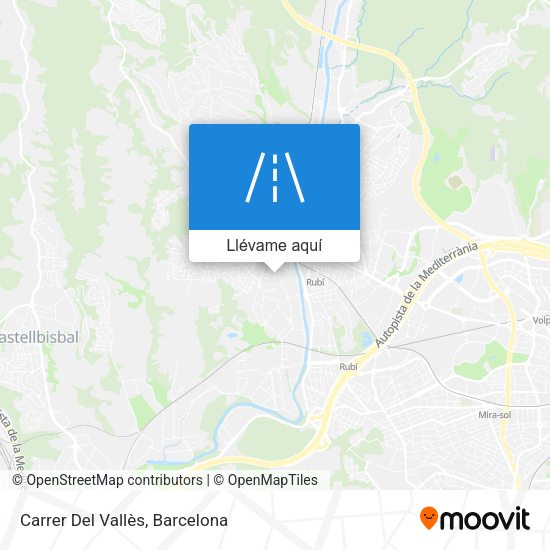 Mapa Carrer Del Vallès