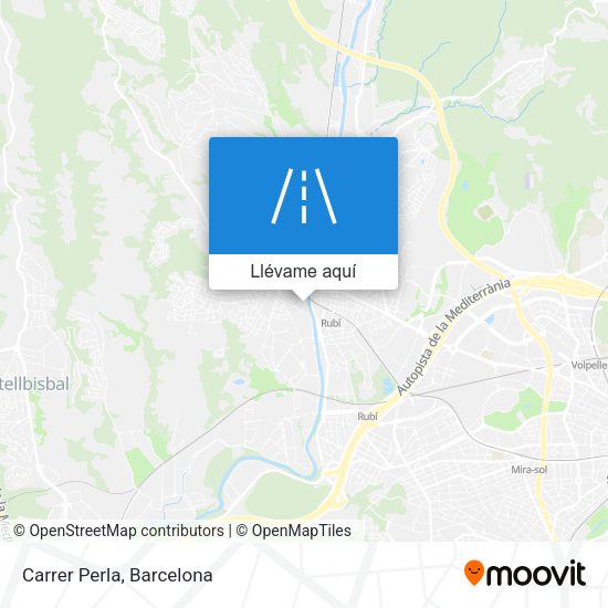 Mapa Carrer Perla