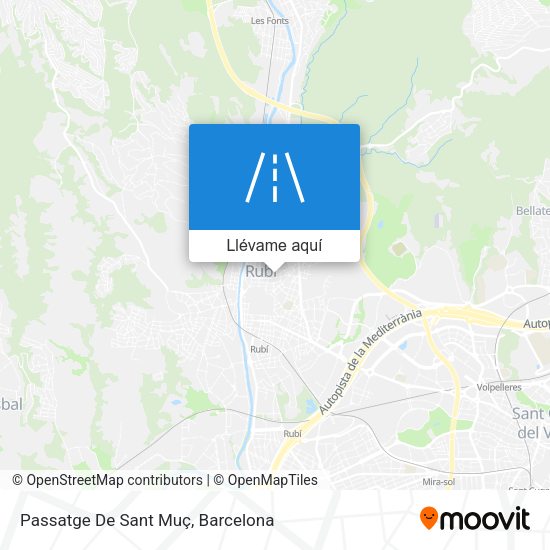 Mapa Passatge De Sant Muç