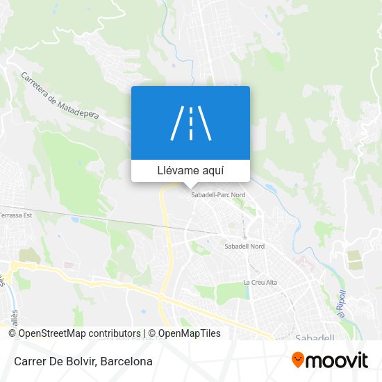 Mapa Carrer De Bolvir