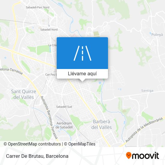 Mapa Carrer De Brutau