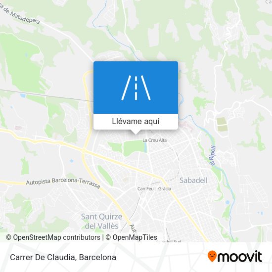 Mapa Carrer De Claudia