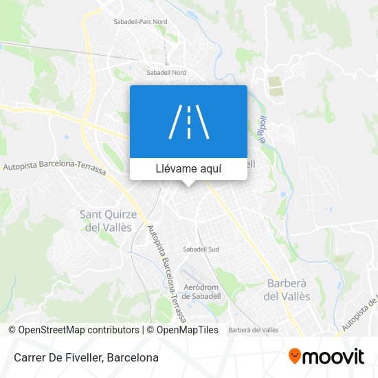 Mapa Carrer De Fiveller