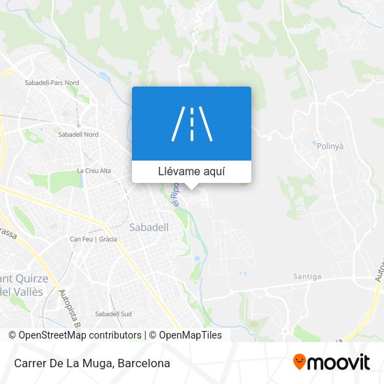 Mapa Carrer De La Muga