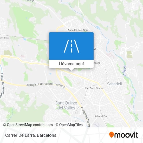 Mapa Carrer De Larra