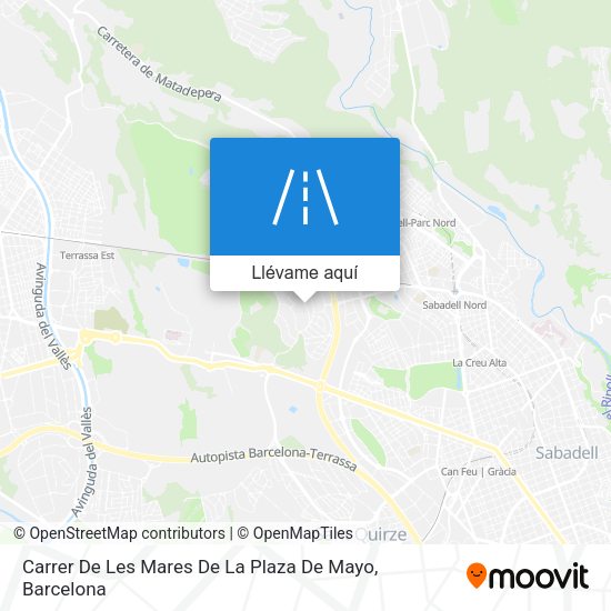 Mapa Carrer De Les Mares De La Plaza De Mayo