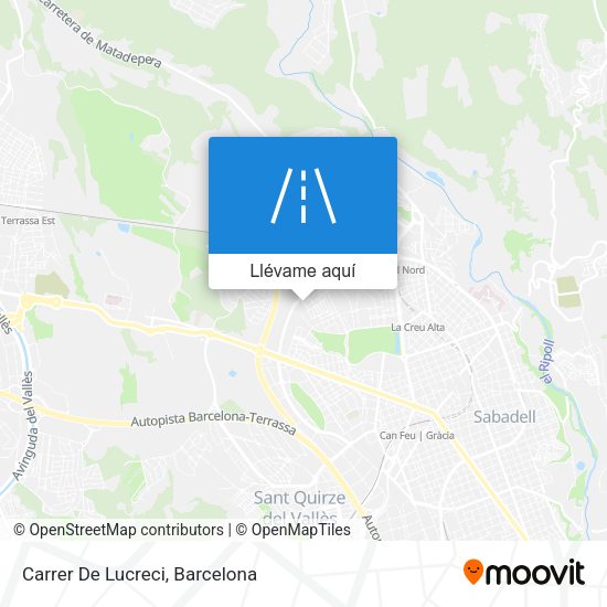 Mapa Carrer De Lucreci