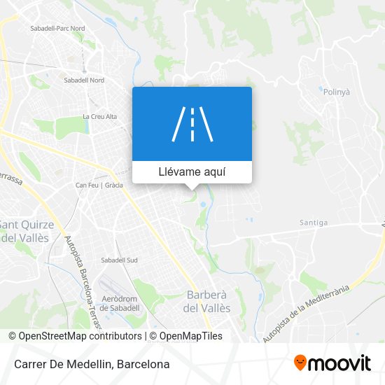 Mapa Carrer De Medellin