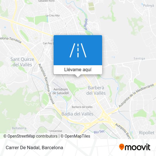 Mapa Carrer De Nadal