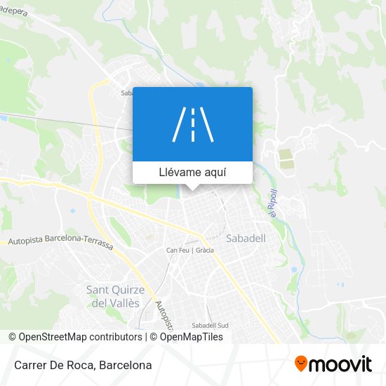 Mapa Carrer De Roca