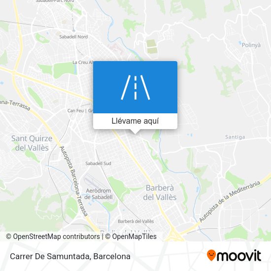 Mapa Carrer De Samuntada