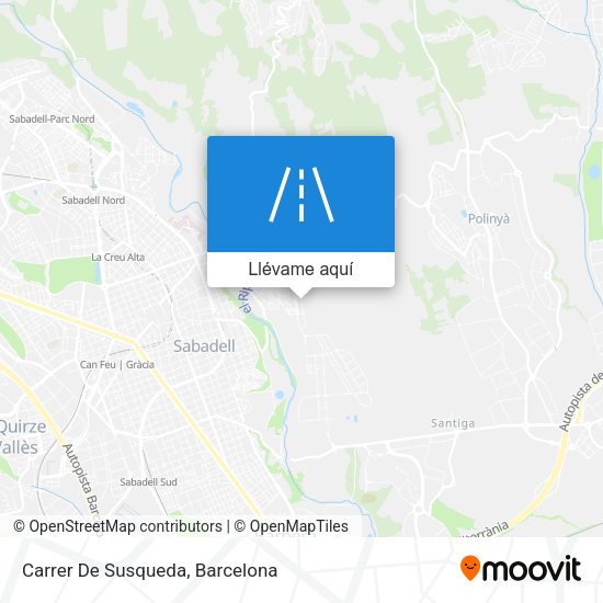 Mapa Carrer De Susqueda