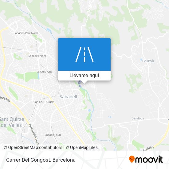 Mapa Carrer Del Congost