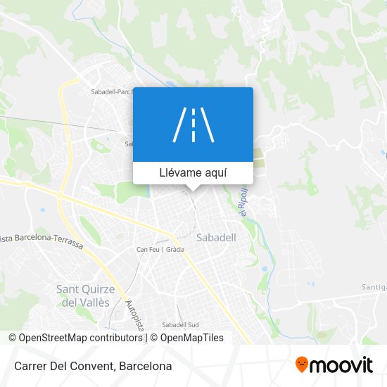 Mapa Carrer Del Convent