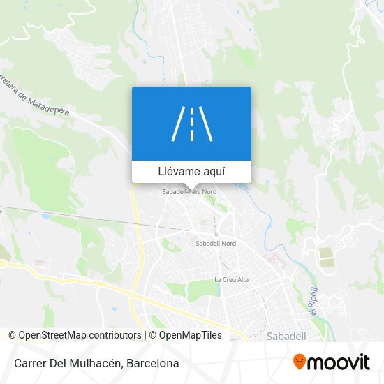 Mapa Carrer Del Mulhacén