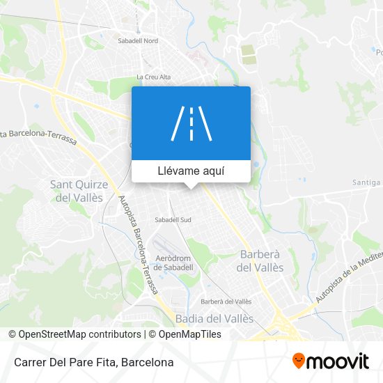 Mapa Carrer Del Pare Fita