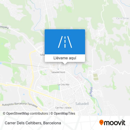Mapa Carrer Dels Celtibers