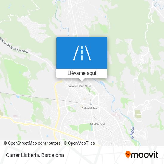 Mapa Carrer Llaberia