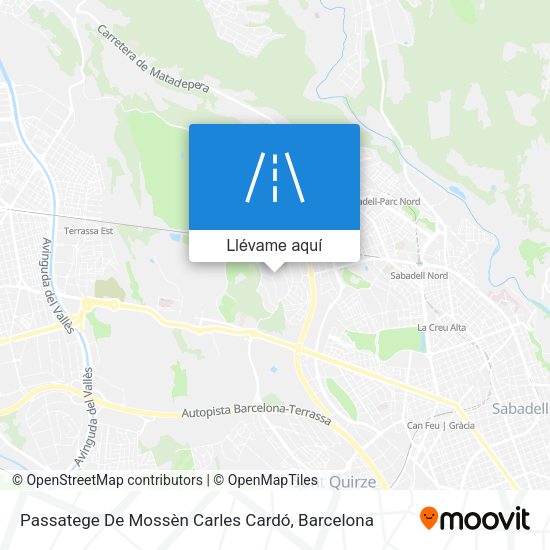 Mapa Passatege De Mossèn Carles Cardó