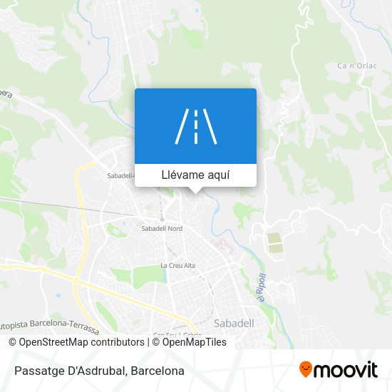 Mapa Passatge D'Asdrubal