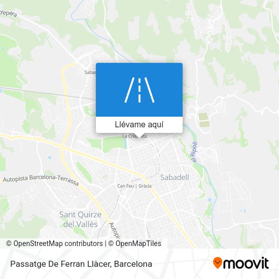 Mapa Passatge De Ferran Llàcer