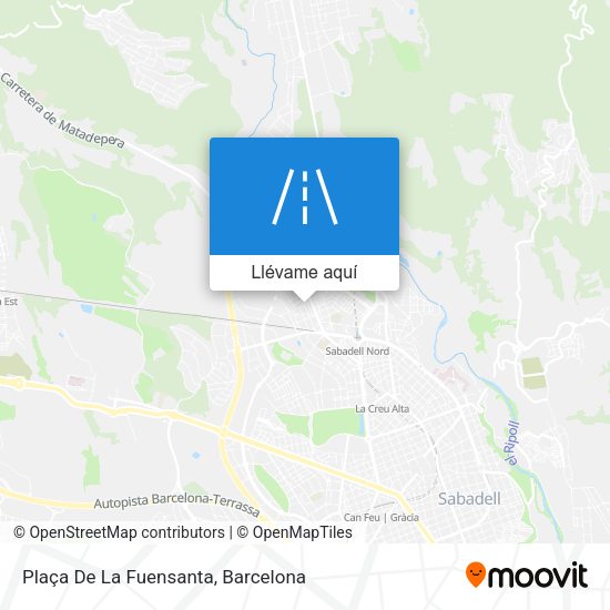 Mapa Plaça De La Fuensanta