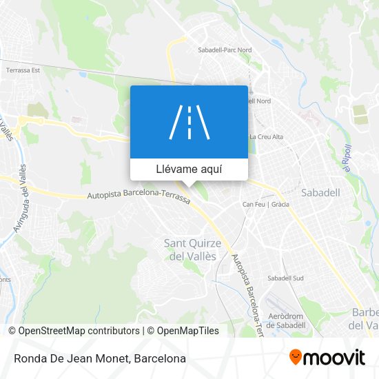 Mapa Ronda De Jean Monet