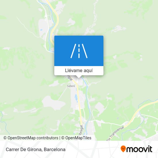 Mapa Carrer De Girona