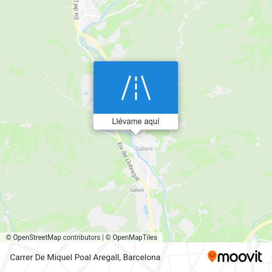 Mapa Carrer De Miquel Poal Aregall