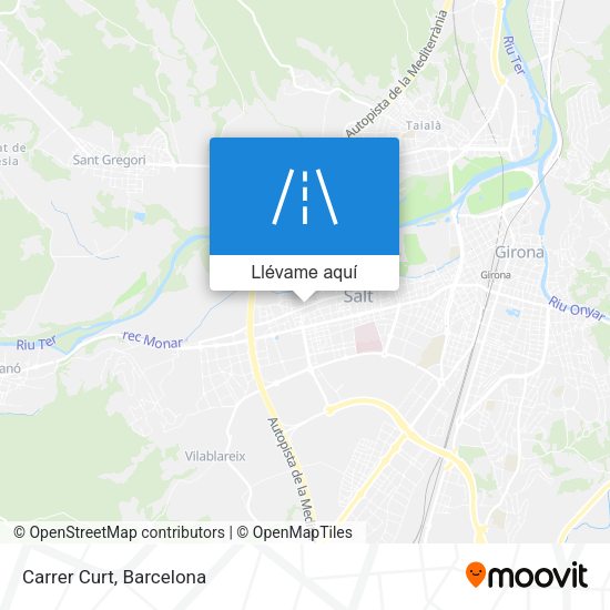 Mapa Carrer Curt
