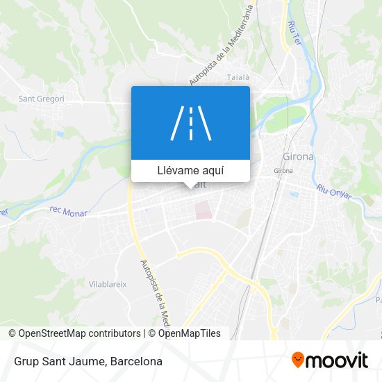 Mapa Grup Sant Jaume